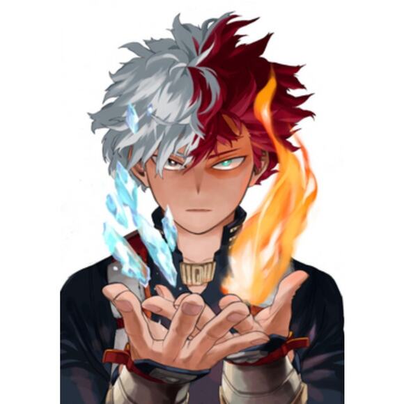 My Hero Academia Shoto Todoroki Keychain-Won't Accept Offers - Picture 3 of 3